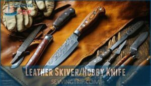 leather skiver/hobby knife