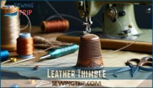 leather thimble