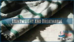 lightweight and breathable