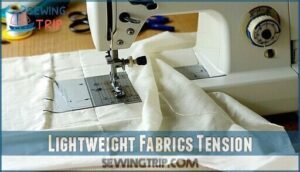 lightweight fabrics tension