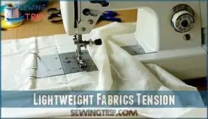 lightweight fabrics tension