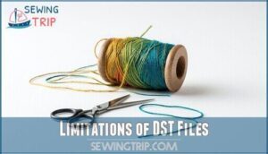 limitations of dst files