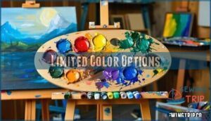 limited color options