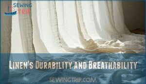 linen's durability and breathability