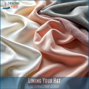 lining your hat
