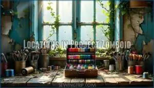 locations in project zomboid