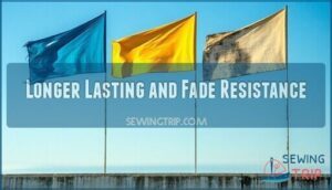 longer lasting and fade resistance