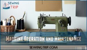 machine operation and maintenance