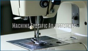 machine specific adjustments