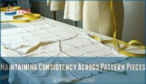 maintaining consistency across pattern pieces