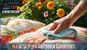 maintaining outdoor cushions