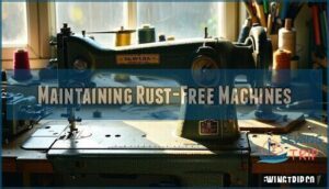 maintaining rust-free machines