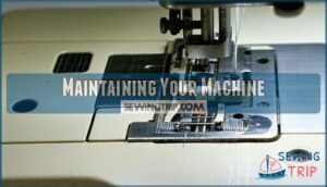 maintaining your machine