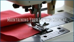 maintaining your sewing machine