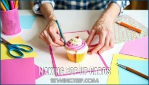 making pop up cards