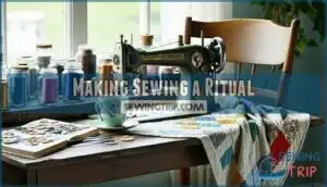 making sewing a ritual