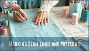 marking seam lines and patterns