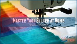 master your serger at home