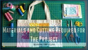 materials and cutting required for the project