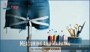 measuring and marking