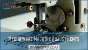 mechanical machine adjustments