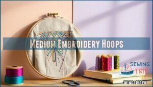 medium embroidery hoops