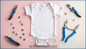 metal snaps