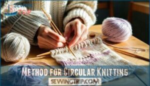 method for circular knitting