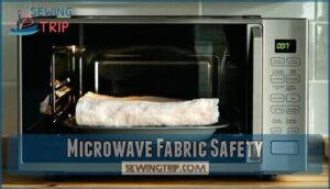 microwave fabric safety