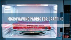 microwaving fabric for crafting