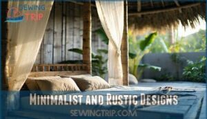 minimalist and rustic designs