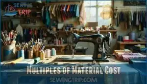 multiples of material cost