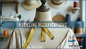 neckline modifications