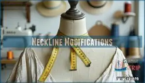 neckline modifications