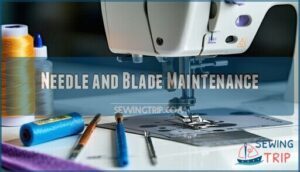 needle and blade maintenance