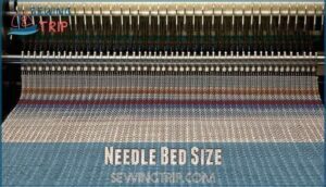 needle bed size