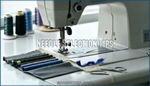 needle selection tips