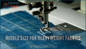 needle size for heavyweight fabrics