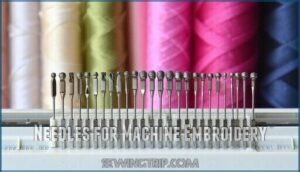 needles for machine embroidery