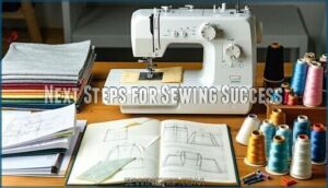 next steps for sewing success