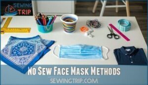 no sew face mask methods