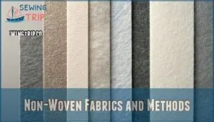 non-woven fabrics and methods