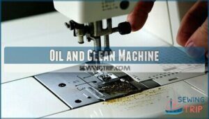 oil and clean machine