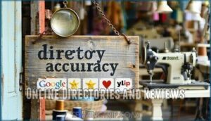 online directories and reviews