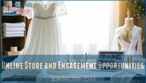 online store and engagement opportunities