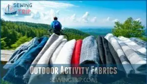 outdoor activity fabrics