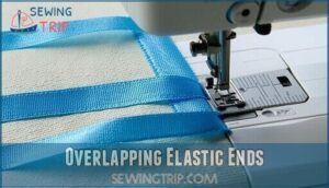 overlapping elastic ends