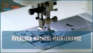 overlock machine maintenance