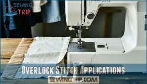overlock stitch applications