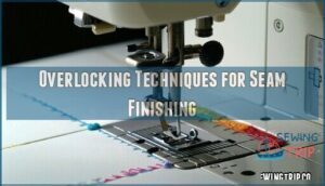 overlocking techniques for seam finishing overlocking techniques for seam finishing